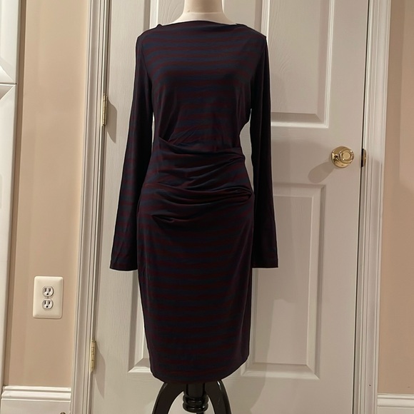 Nicole Miller| Artelier Striped Jersey Dress - Picture 1 of 3